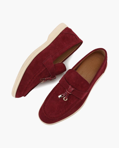 Suede Bit Loafer – Women's Luxury Slip-On Shoes