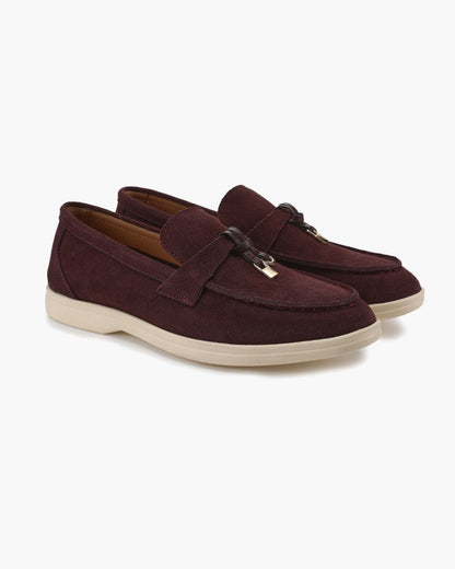 Suede Bit Loafer – Women's Luxury Slip-On Shoes