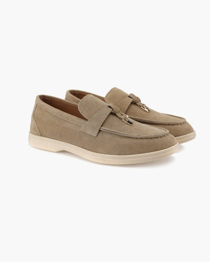 Suede Bit Loafer – Women's Luxury Slip-On Shoes