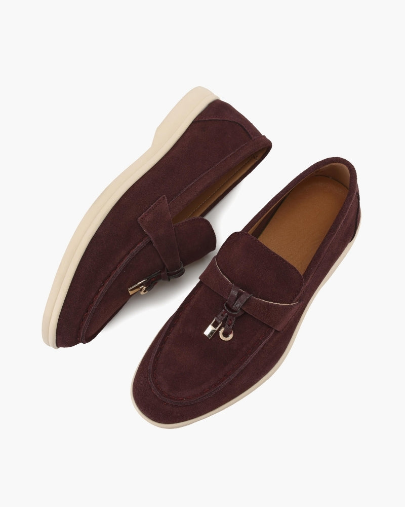 Suede Bit Loafer – Women's Luxury Slip-On Shoes