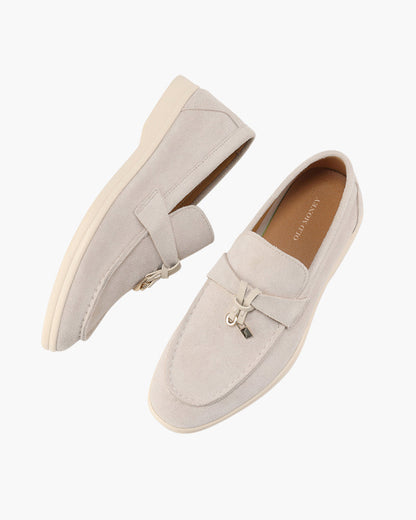 Suede Bit Loafer – Women's Luxury Slip-On Shoes