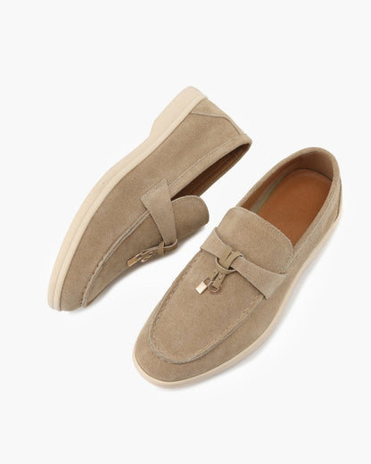 Suede Bit Loafer – Women's Luxury Slip-On Shoes