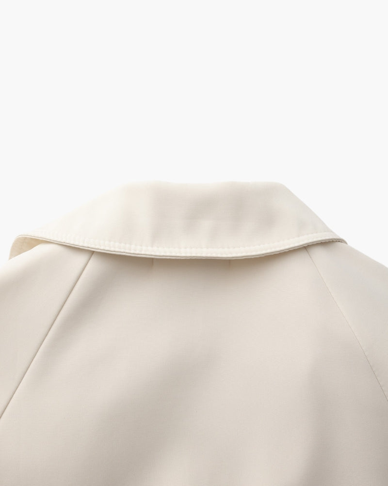 Classic Belted Trench Coat – Women's Mid-Length Outerwear