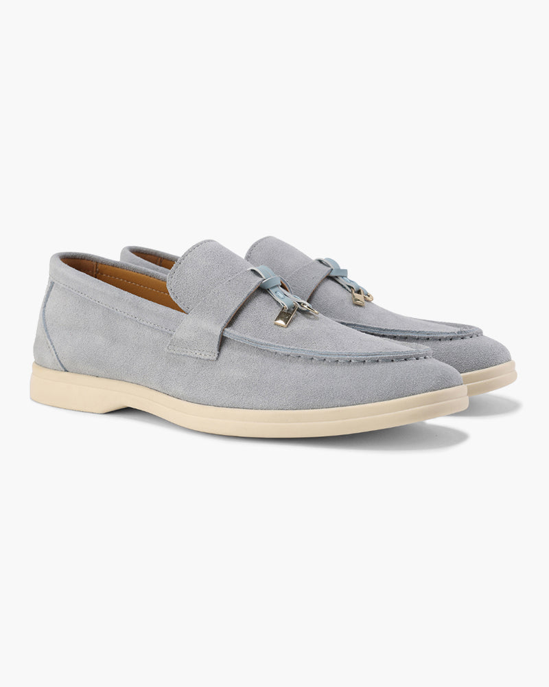 Suede Bit Loafer – Women's Luxury Slip-On Shoes