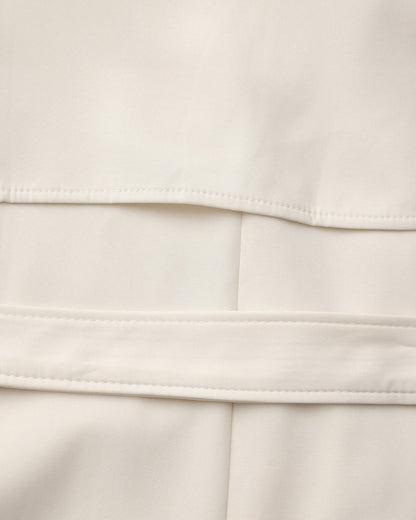 Classic Belted Trench Coat – Women's Mid-Length Outerwear