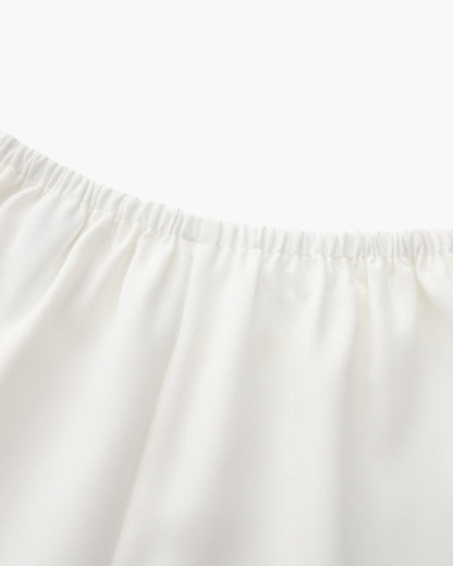 Fluid Wide-Leg Trousers – Women's High-Rise Everyday Essential