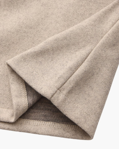 Hooded Wool-Blend Zip Coat – Women's Premium Winter Jacket