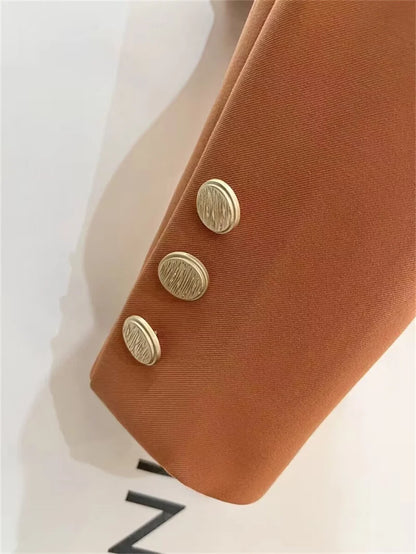 Sculpted Cropped Blazer