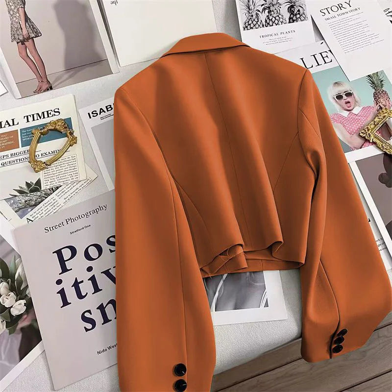 Structured Cropped Blazer