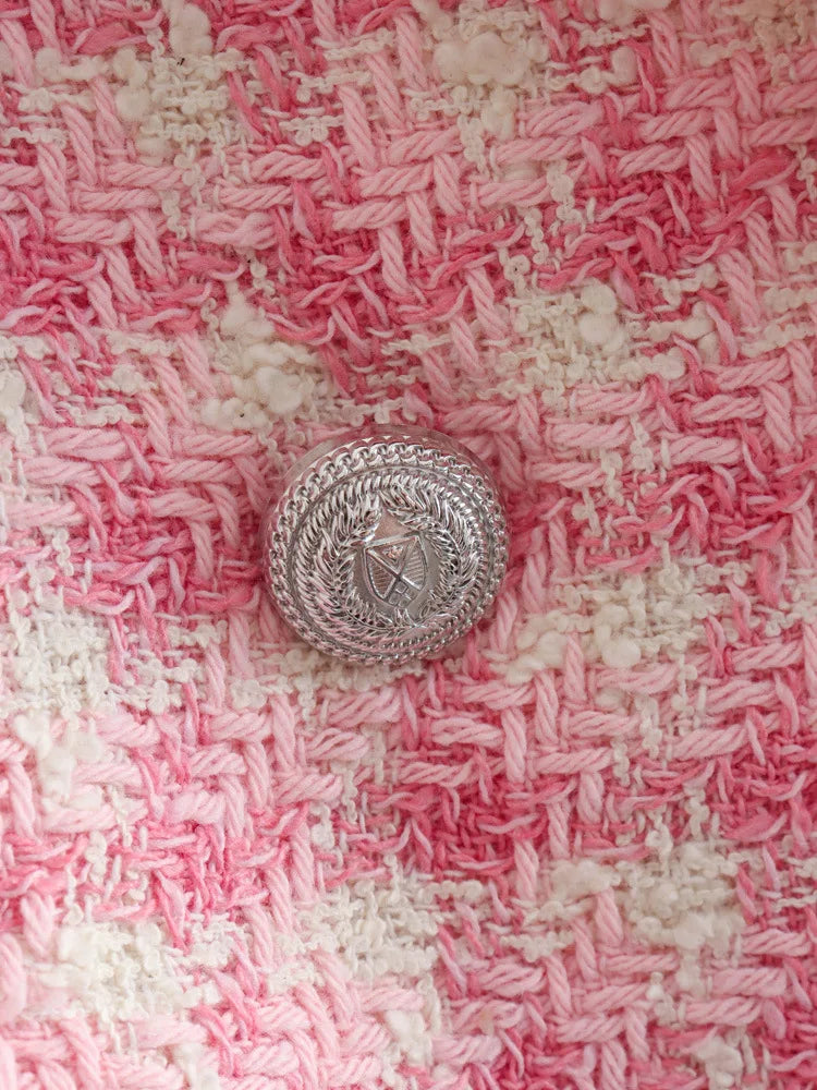 Heritage Tweed Double-Breasted Blazer