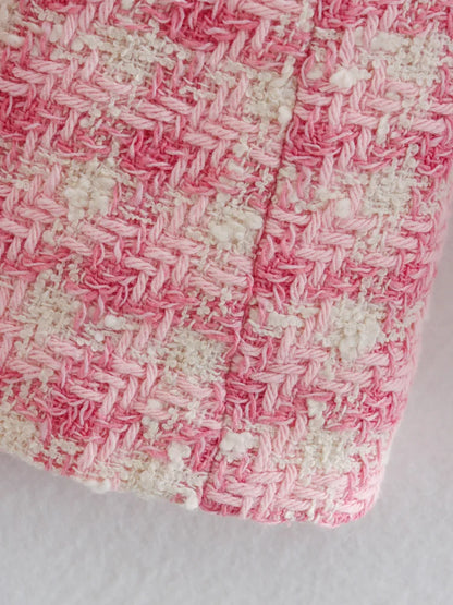 Heritage Tweed Double-Breasted Blazer